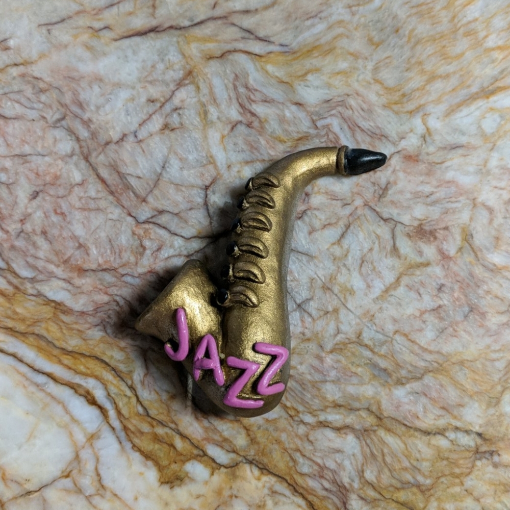 JAZZ Saxophone Magnet